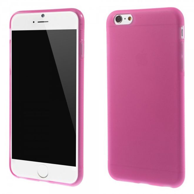 iPhone 6 Plus/6S Plus Elastic Anti-Slip Plastic Case - Pink