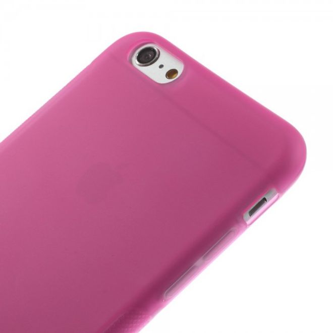 iPhone 6 Plus/6S Plus Elastic Anti-Slip Plastic Case - Pink