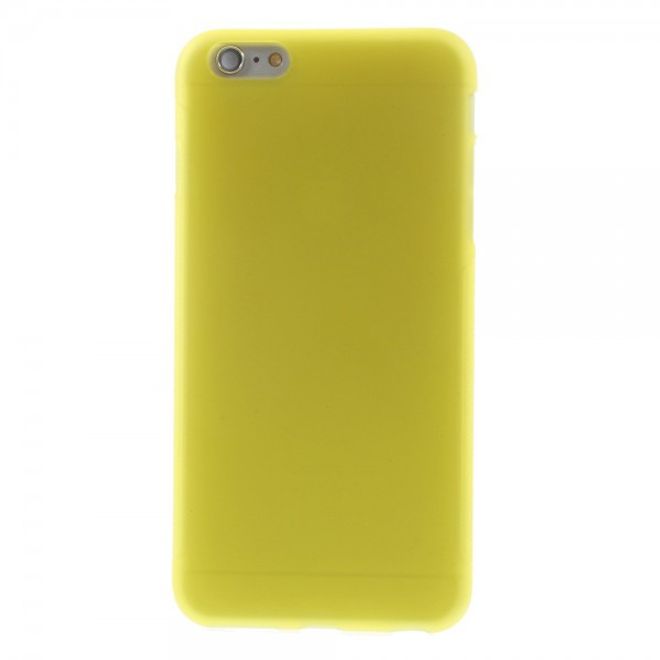 iPhone 6 Plus/6S Plus Elastic Anti-Slip Plastic Case - Yellow