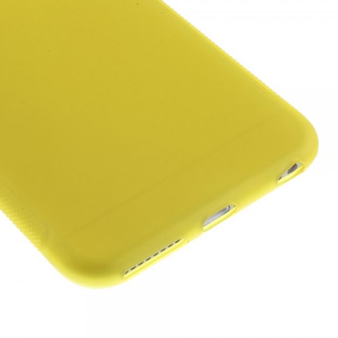 iPhone 6 Plus/6S Plus Elastic Anti-Slip Plastic Case - Yellow