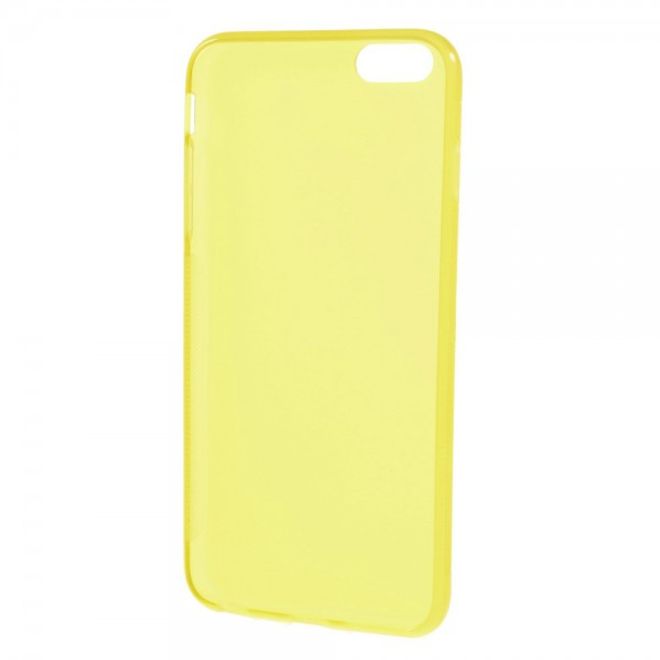 iPhone 6 Plus/6S Plus Elastic Anti-Slip Plastic Case - Yellow