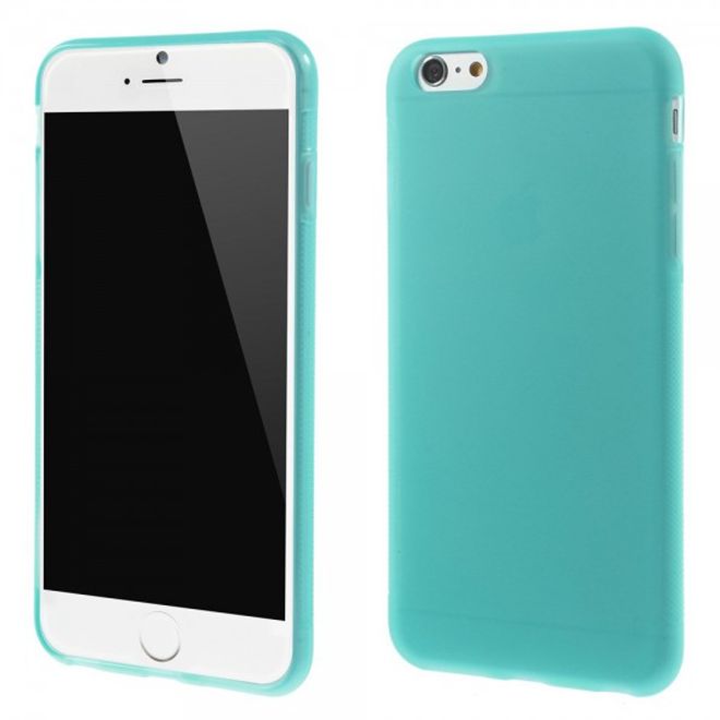 iPhone 6 Plus/6S Plus Elastic Anti-Slip Plastic Case - Blue