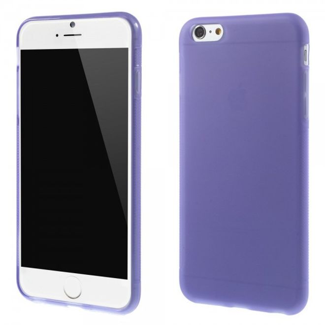 iPhone 6 Plus/6S Plus Elastic Anti-Slip Plastic Case - Light Purple