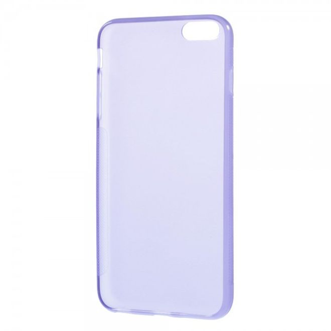 iPhone 6 Plus/6S Plus Elastic Anti-Slip Plastic Case - Light Purple