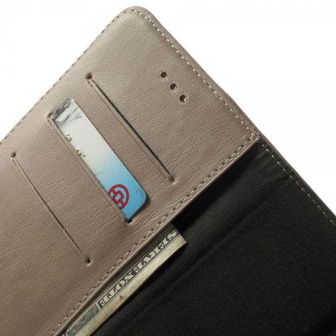iPhone 6 Plus/6S Plus leather case retro-style - gray