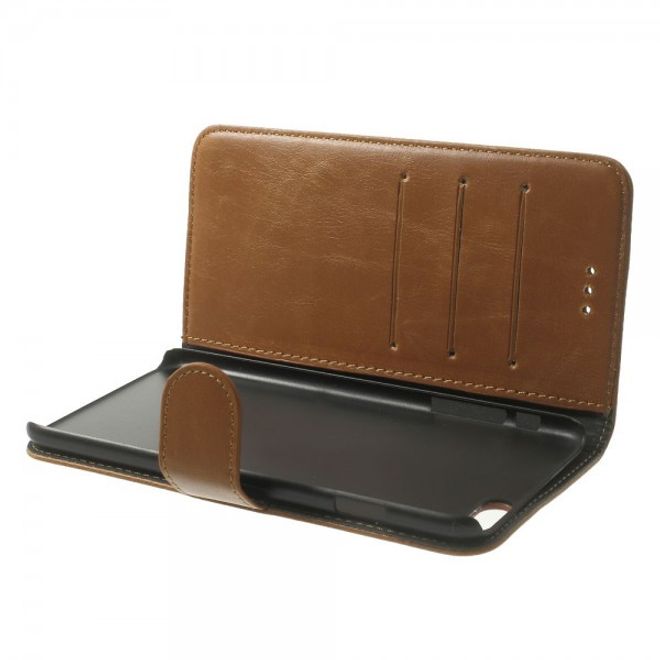 iPhone 6 Plus/6S Plus Leder Case retro-style - braun