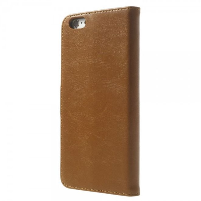 iPhone 6 Plus/6S Plus Leder Case retro-style - braun