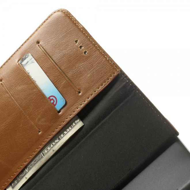 iPhone 6 Plus/6S Plus Leder Case retro-style - braun