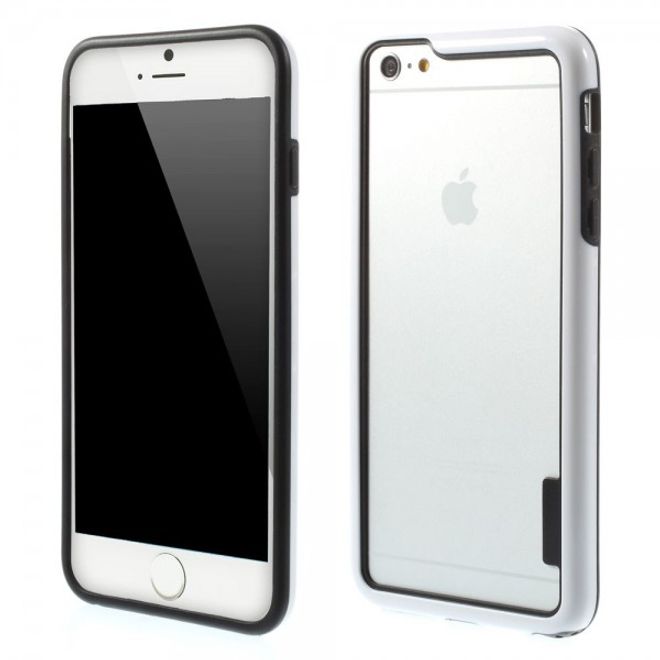 iPhone 6 Plus/6S Plus Elastic Plastic Bumper - White