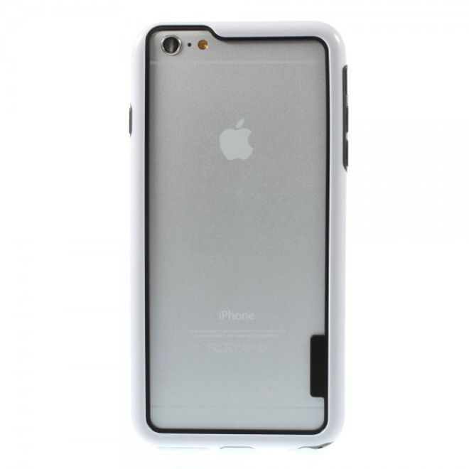 iPhone 6 Plus/6S Plus Elastic Plastic Bumper - White