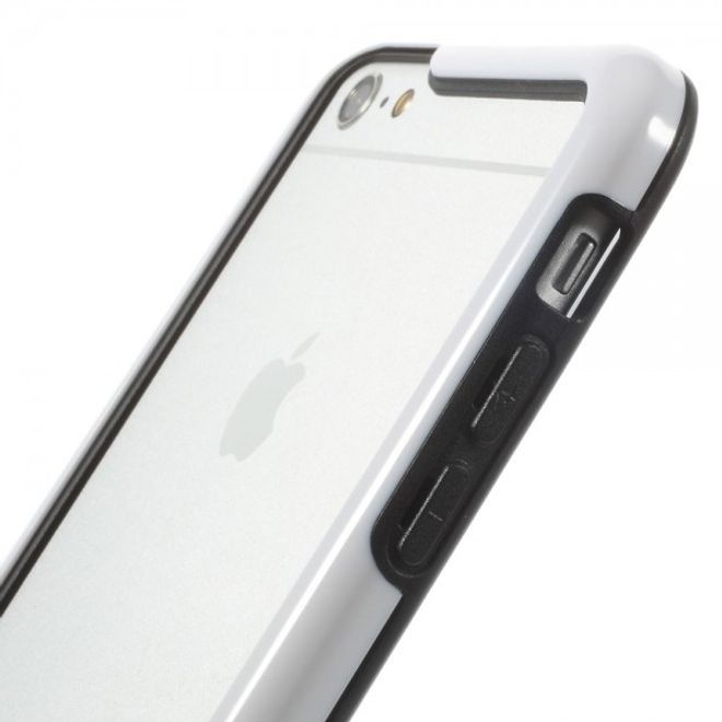 iPhone 6 Plus/6S Plus Elastic Plastic Bumper - White