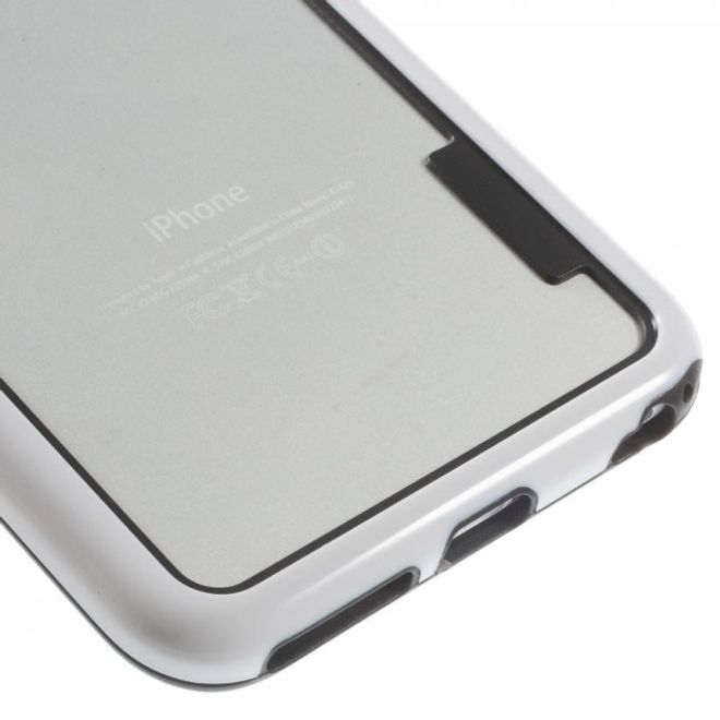 iPhone 6 Plus/6S Plus Elastic Plastic Bumper - White