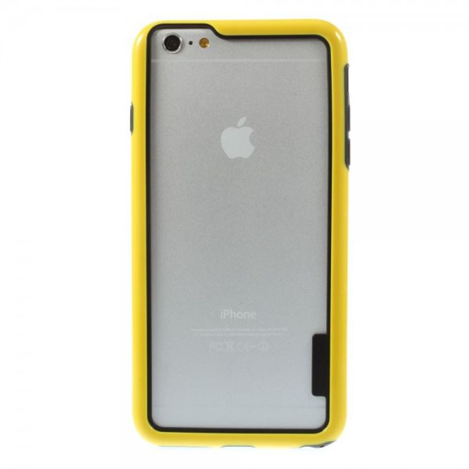 iPhone 6 Plus/6S Plus Elastic Plastic Bumper - Yellow