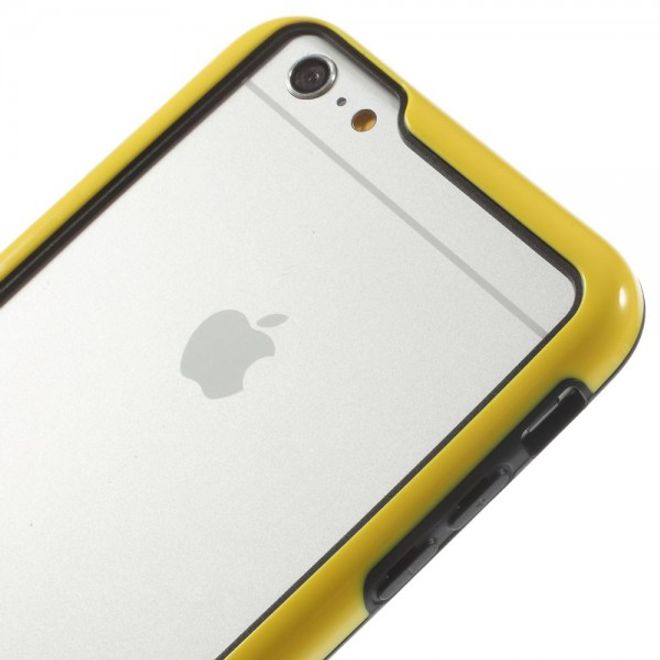 iPhone 6 Plus/6S Plus Elastic Plastic Bumper - Yellow