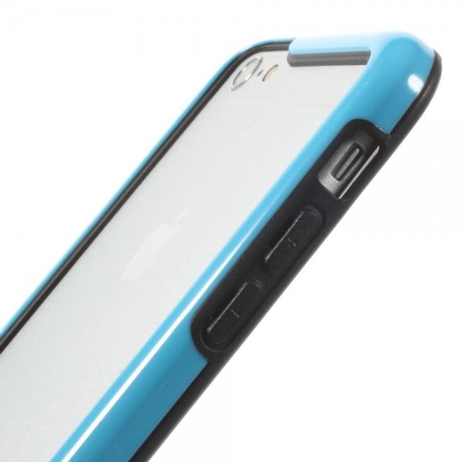 iPhone 6 Plus/6S Plus Elastic Plastic Bumper - Blue