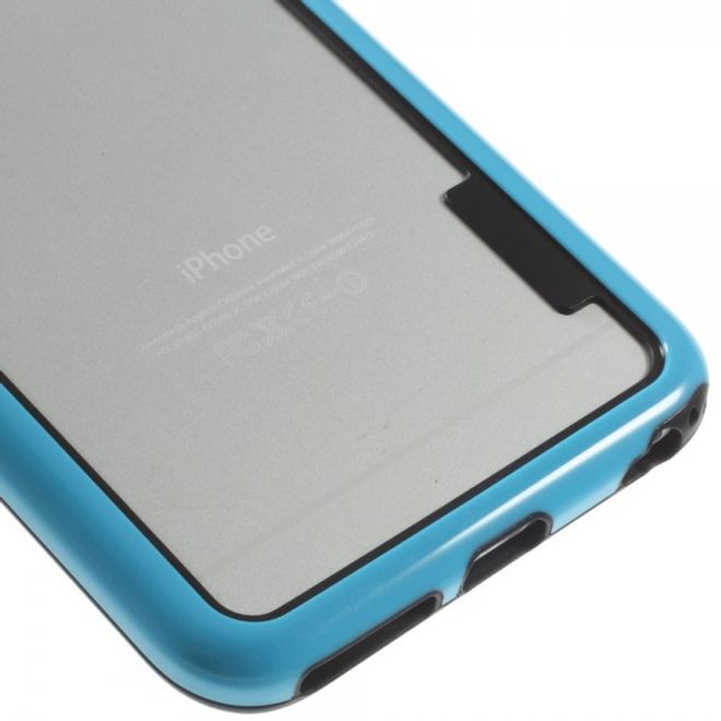 iPhone 6 Plus/6S Plus Elastic Plastic Bumper - Blue