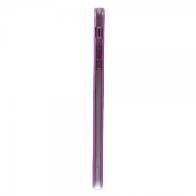 iPhone 6 Plus/6S Plus Schlichter, elastischer Plastik Bumper - purpur