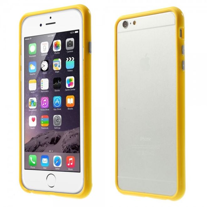 iPhone 6 Plus/6S Plus Slightly glossy plastic bumper - yellow