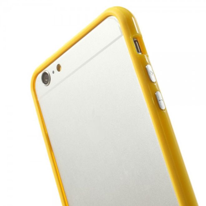 iPhone 6 Plus/6S Plus Slightly glossy plastic bumper - yellow