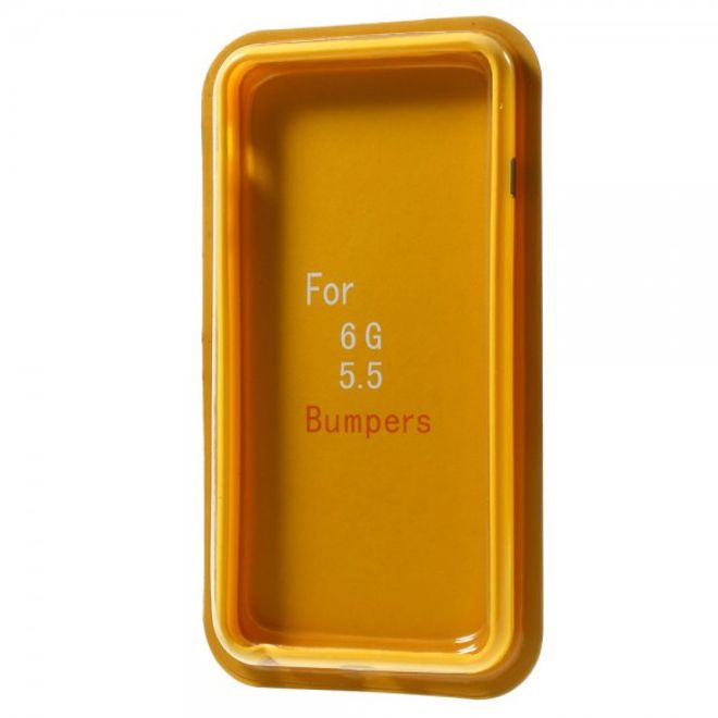 iPhone 6 Plus/6S Plus Slightly glossy plastic bumper - yellow