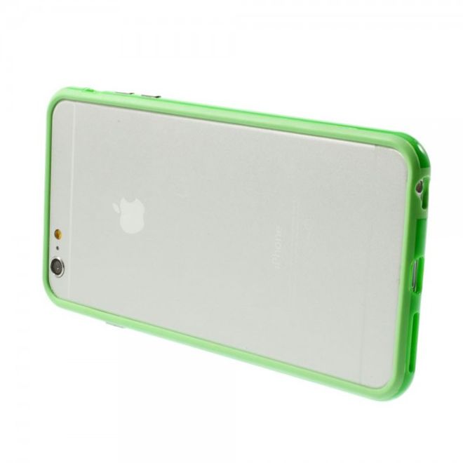 iPhone 6 Plus/6S Plus Slightly glossy plastic bumper - green