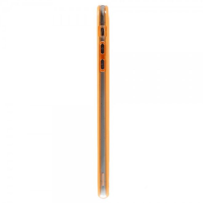 iPhone 6 Plus/6S Plus Flexible Plastic Bumper Case - orange