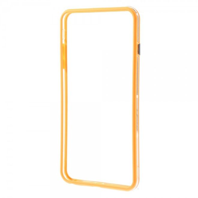 iPhone 6 Plus/6S Plus Flexible Plastic Bumper Case - orange