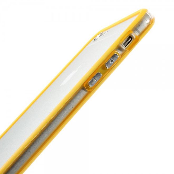 iPhone 6 Plus/6S Plus Flexible Plastic Bumper Case - Yellow