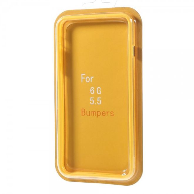 iPhone 6 Plus/6S Plus Flexible Plastic Bumper Case - Yellow