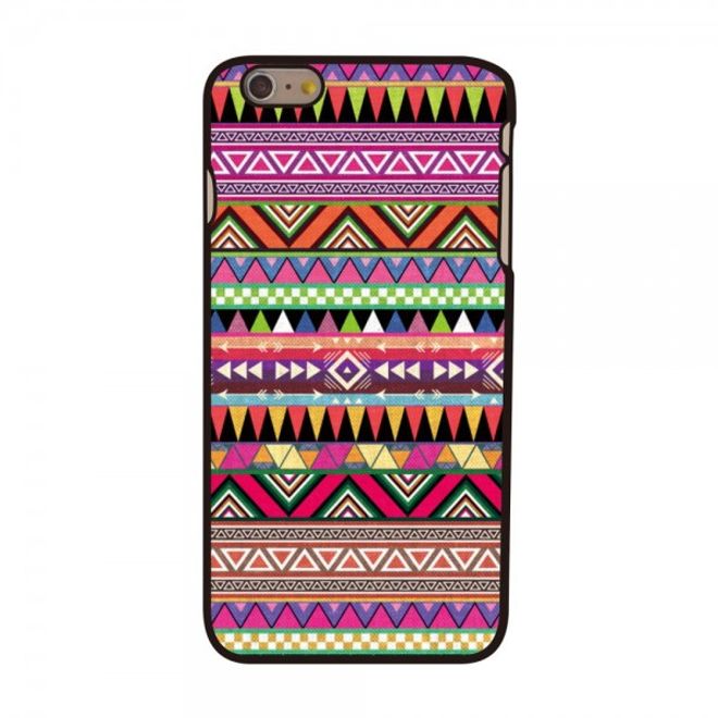 iPhone 6 Plus/6S Plus Hart Plastik Case mit Aztekenmuster