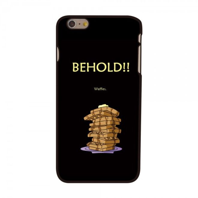 iPhone 6 Plus/6S Plus Hard Plastic Case with Waffle Pattern