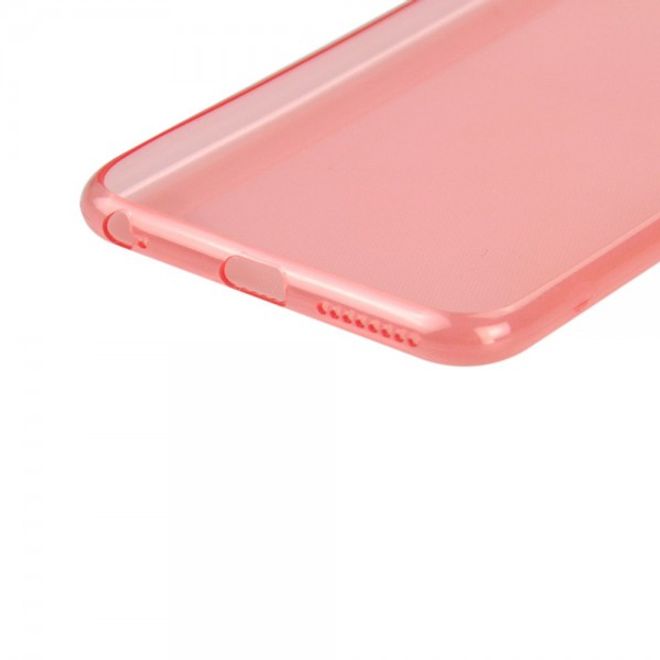 iPhone 6 Plus/6S Plus Ultradünnes (0.45mm), flexibles Plastik Case - rot