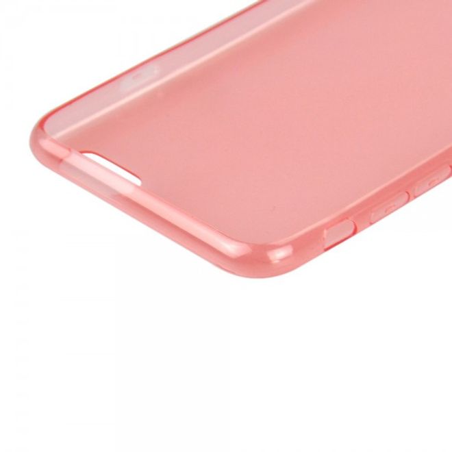 iPhone 6 Plus/6S Plus Ultradünnes (0.45mm), flexibles Plastik Case - rot