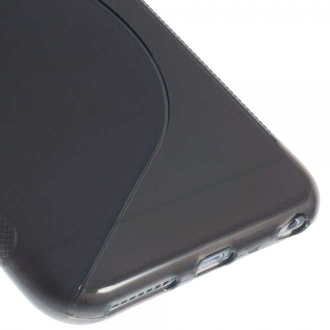 iPhone 6 Plus/6S Plus Elastic Plastic Case S-Curve - Grey