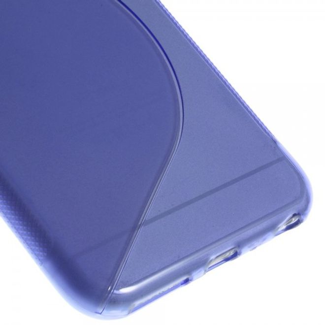 iPhone 6 Plus/6S Plus Elastic Plastic Case S-Curve - Purple