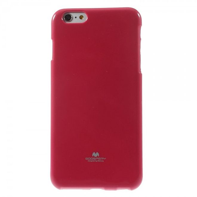 Goospery - iPhone 6S Plus/6 Plus Handy Hülle - TPU Soft Case - Pearl Jelly Series - pink