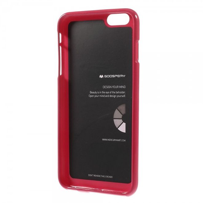 Goospery - iPhone 6S Plus/6 Plus Handy Hülle - TPU Soft Case - Pearl Jelly Series - pink