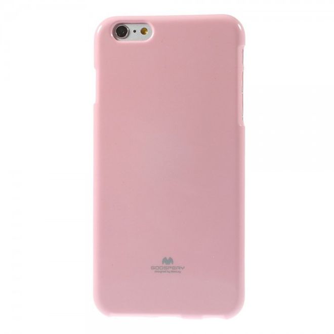 Goospery - iPhone 6S Plus/6 Plus Handy Hülle - TPU Soft Case - Pearl Jelly Series - rosa
