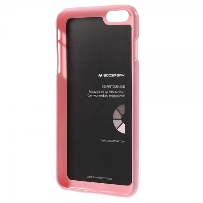Goospery - iPhone 6S Plus/6 Plus Handy Hülle - TPU Soft Case - Pearl Jelly Series - rosa