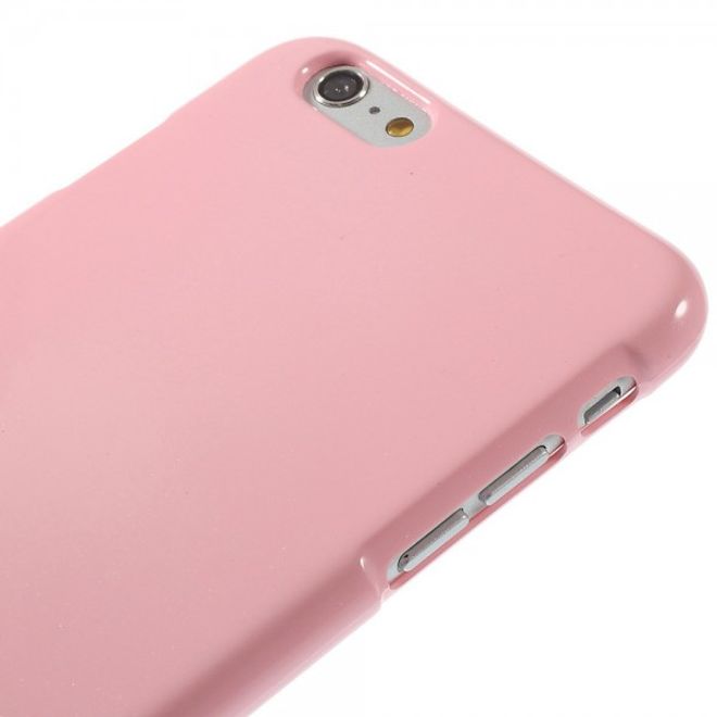 Goospery - iPhone 6S Plus/6 Plus Handy Hülle - TPU Soft Case - Pearl Jelly Series - rosa