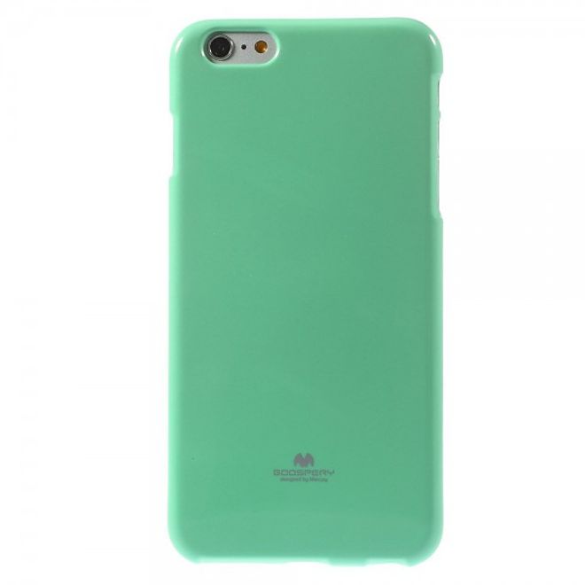 Goospery - iPhone 6S Plus/6 Plus Handy Hülle - TPU Soft Case - Pearl Jelly Series - mint