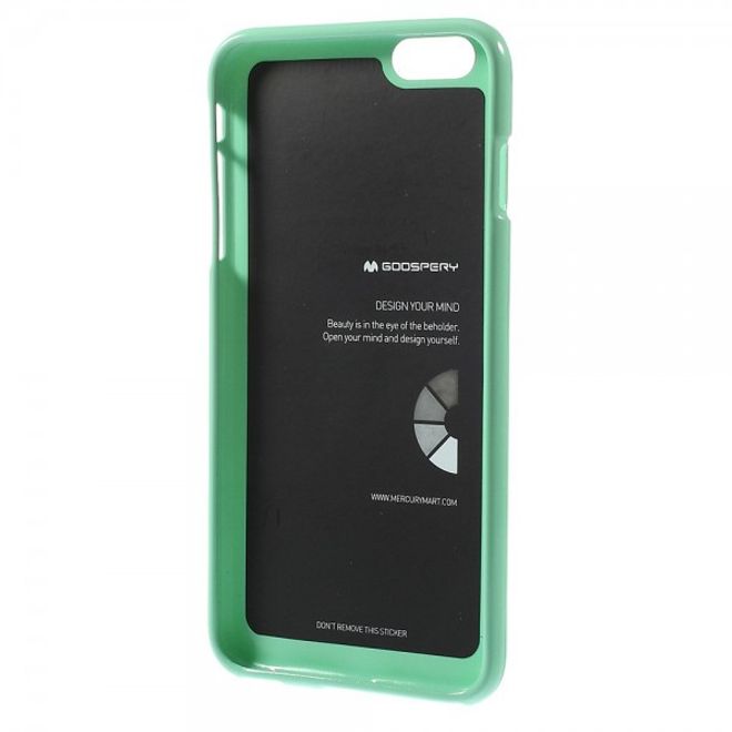 Goospery - iPhone 6S Plus/6 Plus Handy Hülle - TPU Soft Case - Pearl Jelly Series - mint