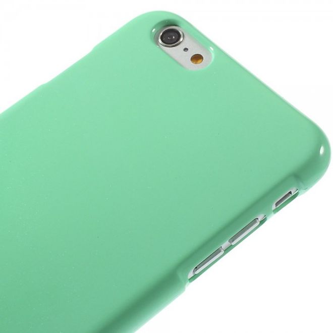 Goospery - iPhone 6S Plus/6 Plus Handy Hülle - TPU Soft Case - Pearl Jelly Series - mint