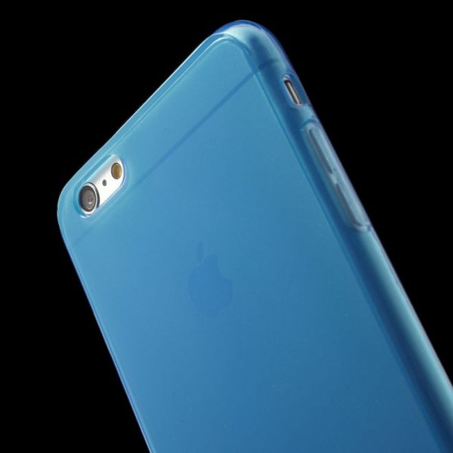 iPhone 6 Plus/6S Plus Elastic Anti-Dust Plastic Case - Blue