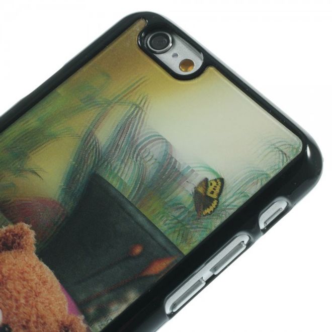 iPhone 6/6S Hard Plastic Case with 3D Teddy Bears