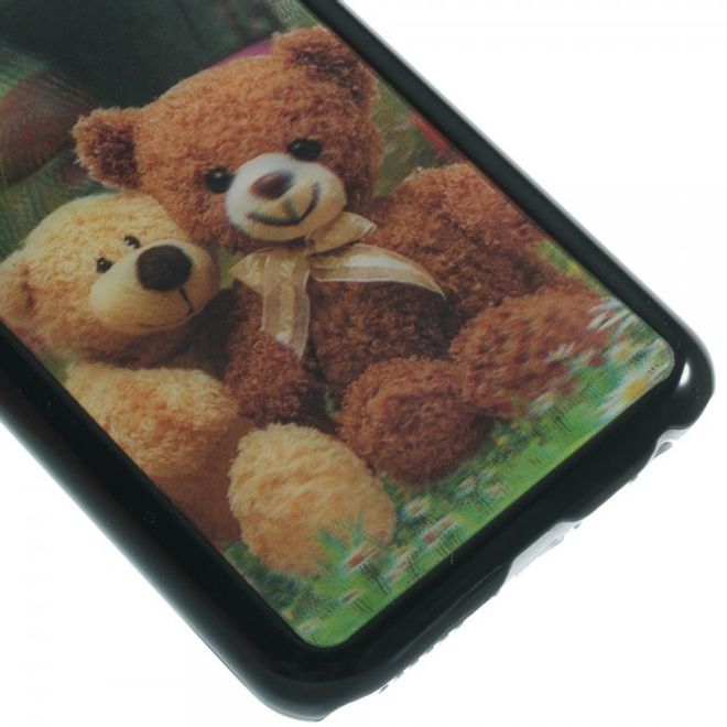 iPhone 6/6S Hard Plastic Case with 3D Teddy Bears