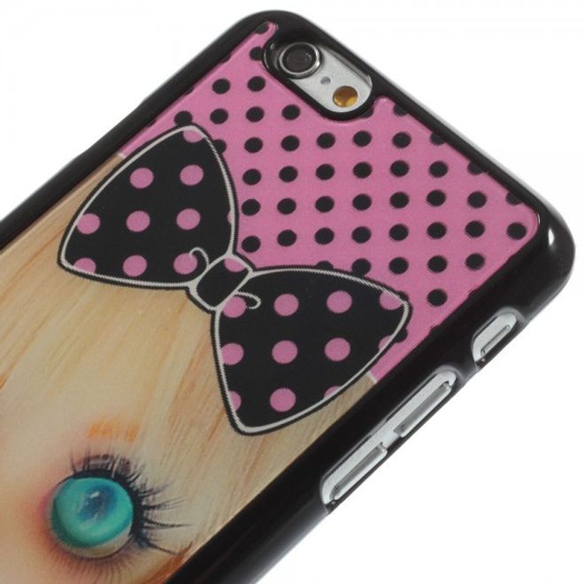 iPhone 6/6S hard plastic case with 3D Barbie doll