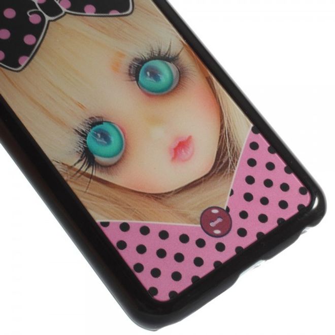 iPhone 6/6S hard plastic case with 3D Barbie doll