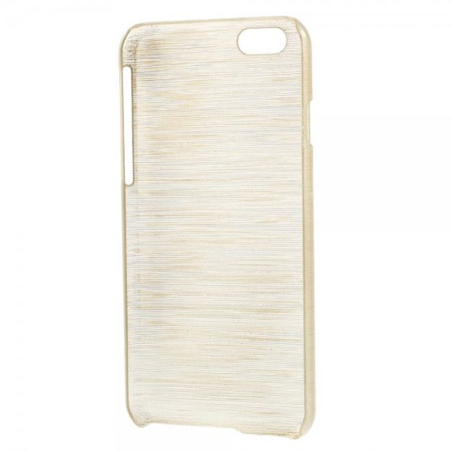 iPhone 6/6S Glossy Brushed Hard Plastic Case - Gold
