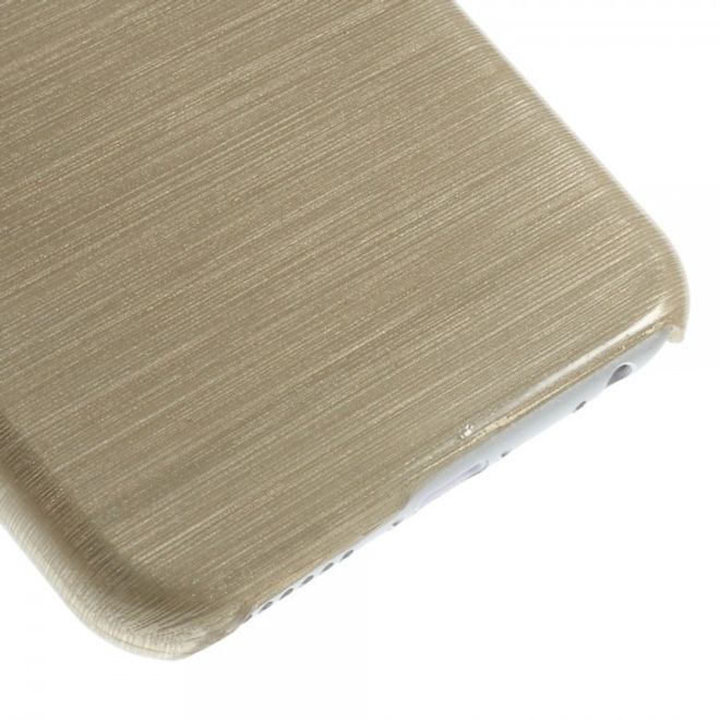 iPhone 6/6S Glossy Brushed Hard Plastic Case - Gold